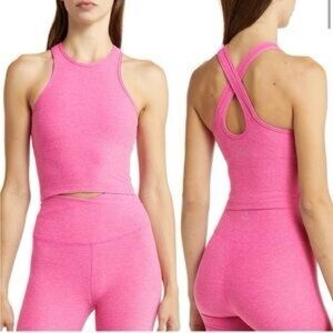 NWT Beyond Yoga Pink Spacedye Set - Large